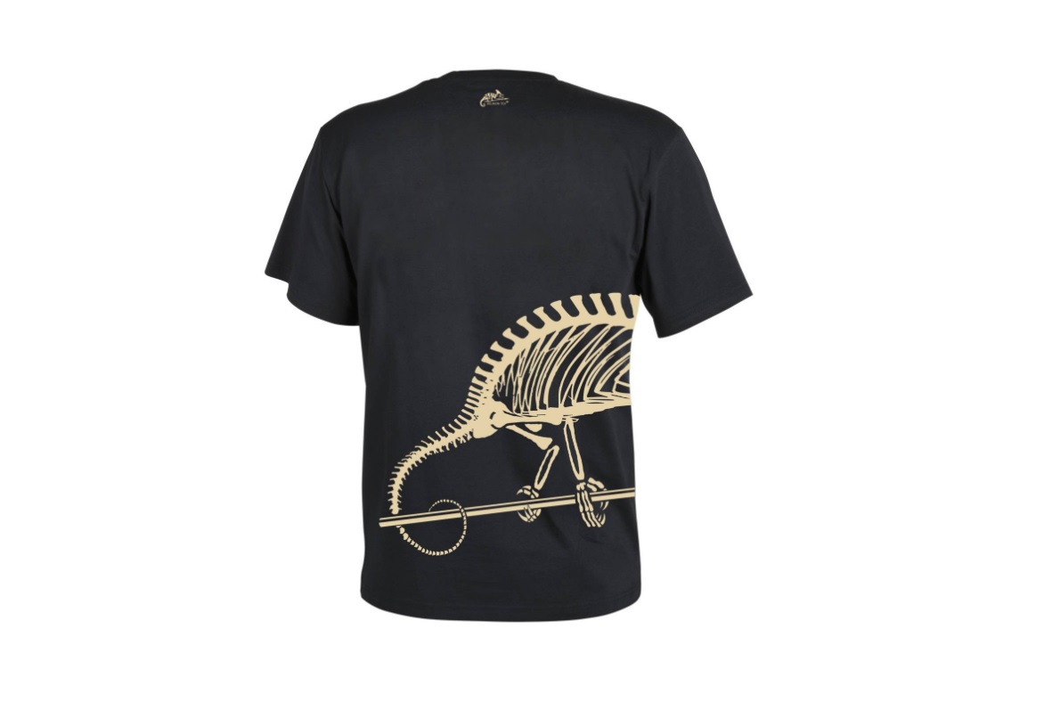 TRICOU SKELETON - NEGRU - 1 | YEO